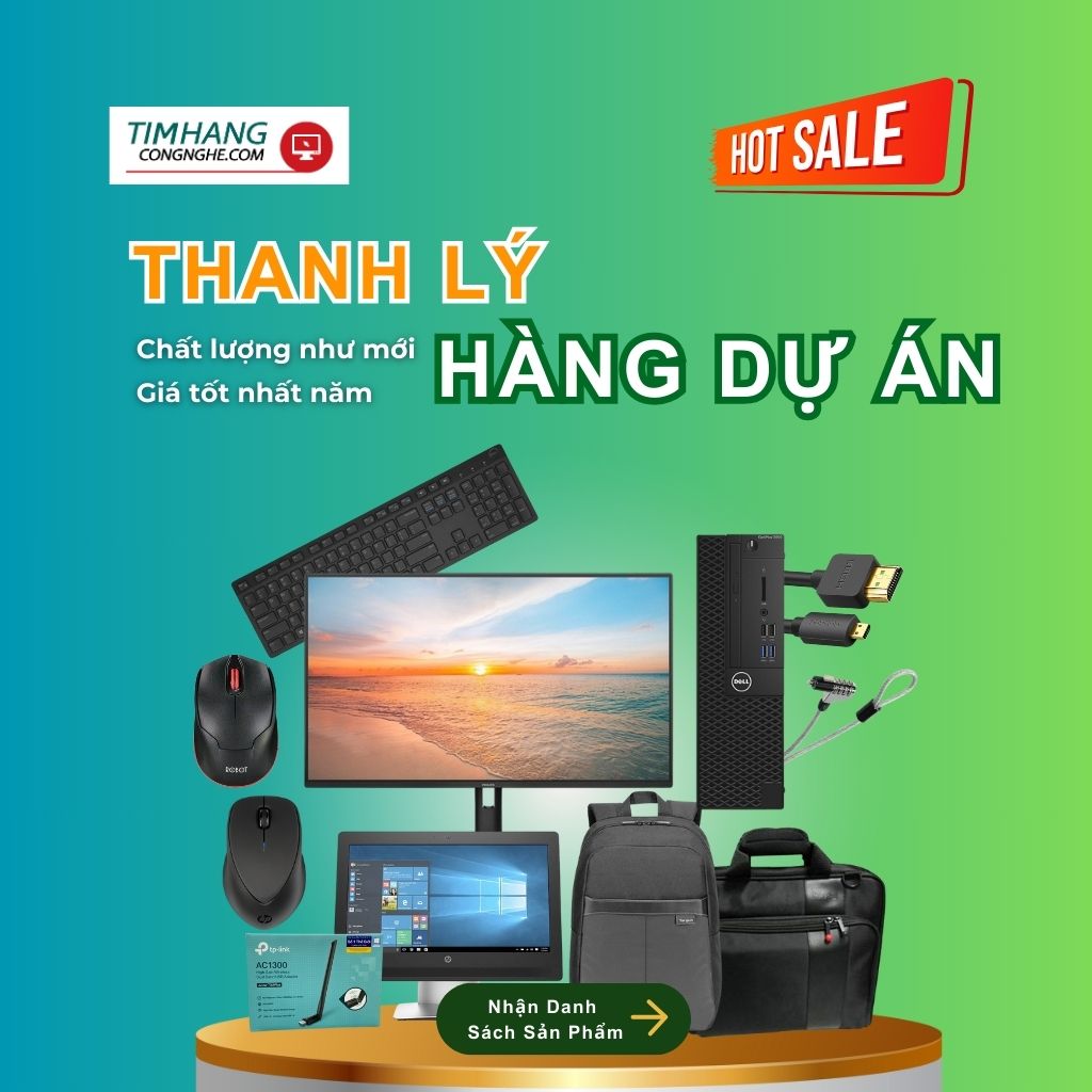 Hoàng Khang Incotech thanh lý hàng dự án! Laptop, điện thoại, máy tính bảng,... Cơ hội vàng sở hữu thiết bị công nghệ chất lượng như mới với giá cực ưu đãi!